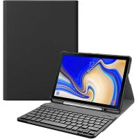 ราคา Fintie Keyboard Case for Samsung Galaxy Tab S4 10 5 2018 Model SM T830 T835 T837 Slim Shell Lightweight Stand Cover with Detachable Wireless Bluetooth Keyboard Black (9730261703)