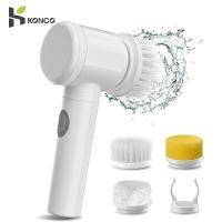 ราคา แปรงทำความสะอาดไฟฟ้า Konco ชุดเครื่องมือขัดเครื่องขัดแบบหมุนไฟฟ้าพร้อมหัวแปรง3หัวแปรงทำความสะอาดห้องน้ำอ่างเทอร์โบไฟฟ้าในห้องน้ำ (20968504640)