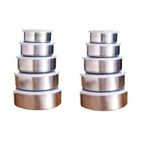 ราคา หม้อสแตนเลสพร้อมฝาปิดเซ็ต 5 ใบ (11087009807)