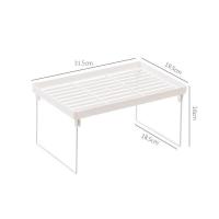 ราคา GIDA ชั้นวางของ ชั้นวางเครื่องเขียน ชั้นวางของบนโต๊ะ แบบพับเก็บ วางซ้อนกันได้ ชั้นวางเครื่องสำอาง ชั้นวางของอเนกประสงค์ (16651344818)