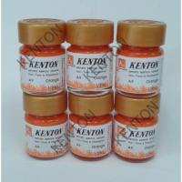 ราคา สีอะคริลิค เคนตั้น ขนาด 2 ออนซ์ 60ml 9 สีส้ม 6 ขวด (125575856)