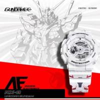 ราคา 100 Original GUNDAM 40th Anniversary G Shock GA110 Men Sport Watch Dual Time Display 200M Water Resistant and Waterproof World Time LED Auto Light Sports Wrist Watches with 4 Years Warranty GA 110MW 7