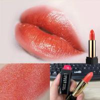 ราคา ลิปสติกสีมุกที่มีลิปสติกสีทองประกายระยิบระยับเต้าเจี้ยวลิปสติกกลิ่นผลไม้มังกรวุ้นเส้นให้ความชุ่มชื้น (20219181367)
