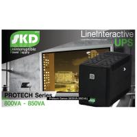 ราคา UPS SKD 850VA 350Watt Line Interactive UPS Protech Series เครื่องสำรองไฟ สำหรับใช้ในบ้าน (539718595)