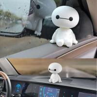 ราคา หุ่นเครื่องประดับรถยนต์พลาสติกตัวการ์ตูน Baymax หุ่นสั่นหัวเครื่องประดับตกแต่งภายในอัตโนมัติตุ๊กตาฮีโร่ตัวใหญ่อุปกรณ์ตกแต่ง (20209842490)