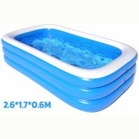 ราคา จัดส่งฟรี สระว่ายน้ำใหญ่ สระน้ำเป่าลม สระน้ำเป่าลม สระว่ายน้ำ สระว่ายน้ำเป่าลม สระน้ำเป่าลมเด็ก สระเป่าลม 3ชั้น สระว่ายน้ำเด็ก 2 2 6 3เมตร สระใหญ่ สระว่ายน้ำพลาสติก ของเล่นเด็ก สระเป่าลม สระน้ำเด็ก อ 