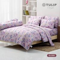 ราคา Tulip Delight ครบเซท ผ้านวมและผ้าปูที่นอน ทิวลิป ดีไลท์ 340 เส้นด้าย ขนาด 6 ฟุต หนา 13 นิ้ว สีพื้น ลายทั่วไป (12662555165)
