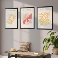 ราคา ภาพ Matisse ตกแต่งบ้าน เซต 3 ภาพ พร้อมกรอบดำ รับประกันคุณภาพด้วยเทคนิคจากประเทศอิตาลี (19418144145)