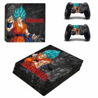 ราคา อะนิเมะโกคุ PS4 Pro สติ๊กเกอร์สกินสติ๊กเกอร์ครอบสำหรับ PlayStation 4 PS4 Pro คอนโซลและตัวควบคุมสกินไวนิล (11642557178)