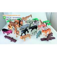 ราคา Animal World โมเดลสัตว์ โมเดลสัตว์ป่า Jungle world โมเดลสัตว์ป่า 25 ชิ้น ถังใหญ่ (12548549741)