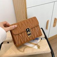 ราคา CK ขนาดเล็กกระเป๋าโซ่สำหรับแฟชั่นผู้หญิงเกาหลีกระเป๋าโซ่กระเป๋าหนัง PU กระเป๋าสี่เหลี่ยม (18437371601)