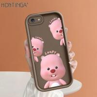 ราคา Hontinga เคสโทรศัพท์มือถือลายน่ารักสำหรับ Iphone 5 5S SE 2016 6 6 6S 7 8 Plus SE 2020 X XR XS Max เคสนิ่มกล้องซิลิโคนทรงสี่เหลี่ยมดั้งเดิมเคสวอลเปเปอร์หินเคสหลังโทรศัพท์เคสนิ่ม (21061653733)