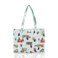 ราคา Britain Harrods กระเป๋ากระเป๋าสะพายไหล่พีวีซีกันน้ำใหม่กระเป๋ากระเป๋าถือขนาดใหญ่การ์ตูนนักเรียนกระเป๋าหนังสือกระเป๋ากระเป๋าโท้ตช้อปปิ้ง (19568510252)