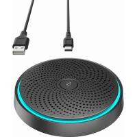 ราคา WISE TIGER CREATIVITY IS UNLIMITED USB Conference Microphone for Computer 360 Omnidirectional Condenser PC Mic Pick Up Voice 10ftOne Key MutePlug Play Laptop Desktop Microphone for Video MeetingSkypeZ