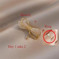 ราคา เข็มกลัดติดโบว์แบบเกาหลีสำหรับ T B เข็มกลัดติดเสื้อคอเสื้อเข็มกลัดหัวเข็มขัดสวยงามสำหรับผู้หญิงเข็มกลัดอุปกรณ์ตกแต่งเสื้อผ้าแบบติดแน่น (20607319312)