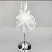 ราคา หมวกผู้ดีอังกฤษ ตาข่าย แต่งขนนก หมวกแฟชั่นหญิง (19872592471)