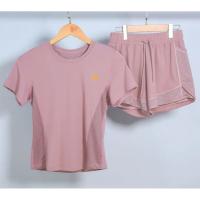 ราคา ชุดว่ายน้ำชุดเสื้อผ้ากีฬากางเกงขาสั้นวิ่งแบบบางลำลองแฟชั่นสไตล์เกาหลีฤดูร้อนสำหรับผู้หญิงเสื้อยืดแขนสั้นชุดสองชิ้น (19925548405)