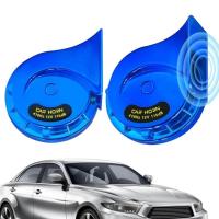 ราคา Motorcycle Horn 2 Pcs 150db Car Horn Loud Train Horn Truck Train Boats Car Air Electric Snail Horn 12V Waterproof Horn Raging Sound for Car Motorcycle excellent (20419641191)