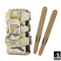 ราคา DMgear Tactical Radio Pouch Bottle Holder Multi function Radio Pouch MOLLE Ranger Green Tool Pouch Elastic rope Adjustable BG67 (15050909161)