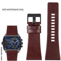 ราคา เหมาะสำหรับดีเซล DIESEL Dz4344 4323 1657 ตำรวจสายนาฬิกาหนังแท้ผู้ชายขนาดใหญ่ 30 32 (19645637914)