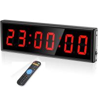 ราคา นาฬิกาจับเวลาเครื่องจับเวลา LED 2 3นิ้วนาฬิกาแขวนผนังนับถอยหลังฟิตเนสนาฬิกาจับเวลาสำหรับฟิตเนสยิมที่บ้านนาฬืกาชั่วโมงนาทีและวินาที (17323817056)