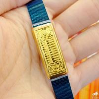 ราคา กำไลสายนาฬิกา ท้าวเวสสุรรณหน้าเพชร แผ่นทองแท้ 0 2 กรัม ทองคำแท้ 96 5 ท้าวเวสสุวรรณ ที่สุดของสายมู สวยอลัง รับทรัพย์ (18075182153)