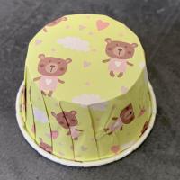 ราคา ถ้วยคัพเค้ก 5039 ขอบม้วน ก้น 5cm แพคละ 100 ใบ Cupcake ถ้วยคัพเค้กเคลือบมันกันซึม ถ้วยจีบใส่ขนม ถ้วยมัฟฟิน (9196750721)