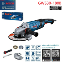 ราคา BOSCH หินเจียร7 รุ่น GWS30 180B GWS30 230B 2800 W ระบบเริ่มการทำงานอย่างนุ่มนวล เครื่องมือช่าง รับประกัน (20929469596)