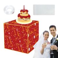 ราคา Money Put out Box Happy Birthday Pull Money Box Pull out Money Roll Happy Birthday Money Box with Card Christmas Cash Gift Money Box for Kids Christmas Wedding Festival Birthday grand (20717703192)