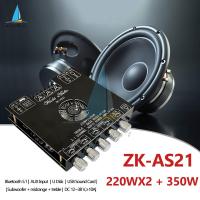 ราคา SeasBoat บลูทูธเครื่องขยายเสียงดิจิตอลโมดูล AUX เครื่องขยายเสียงดิจิตอล ZK AS21 220WX2 350W ZK TB21 ZK HT21 TPA3255 TPA3116 TDA7498E 160WX2 220W เครื่องเล่นเสียง (14448591931)