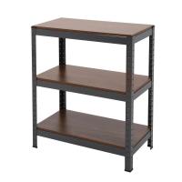 ราคา โปรโมชัน ชั้นวางของ 3 ชั้น ZIR สีดำ ลายไม้เข้ม 3 TIER SHELVING UNIT ZIR BLACK DARK WOOD สินค้าโปรโมชั่น เฟอร์นิเจอร์อเนกประสงค์ ชั้นวางของ ราคาถูก (14209000985)
