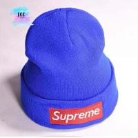 ราคา หมวกไหมพรมSupreme หมวกสุพรีม หมวกแฟชั่นเกาหลี งานป้าย 100 ส่งจากไทย hat s05 (11037034763)