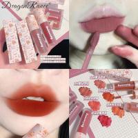 ราคา DragonRanee Cute Cat Lip Mud Matte Velvet Lip Glaze Lip Makeup Waterproof Lip Gloss Lipstick (16473698585)