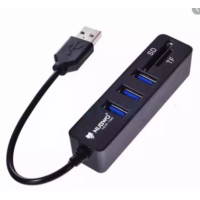 ราคา NUBWO รุ่น NCR 100 Card Reader USB HUB Micro SDXC SD TF super hi speed Gbps (2942882174)