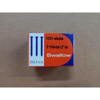 ราคา ตะปูคอนกรีตดำ ตรานก Heads swallow ขนาด 25 30 35 40x2 0 m m กล่องเล็ก 100 ตัว ตะปูดำ ตะปูคอนกรีต (19366261716)
