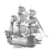 ราคา Flying Dutchman ชุดโมเดลปริศนา3D โลหะสำหรับเด็กแบบทำมือตัดด้วยเลเซอร์ (21165228154)
