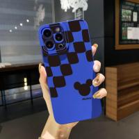 ราคา โทรศัพท์สำหรับ VIVO T1 5G Y01 Y21E Y21T Y21 Y33S Y20 Y12S Y12A Y11S Y20i Y20A Y20S Y17 Y15S Y12 Y15A Y15คู่ลายสก๊อต Mickey Black Square Edge Full Len ป้องกัน (15794154734)