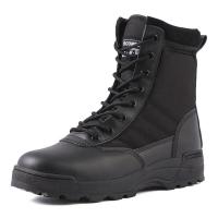 ราคา Swat High top Military Boots Outdoor Combat Boots Hiking Boots Men And Women Desert Boots (5523994080)
