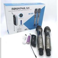 ราคา Sound Milan เสียงชัด ไมค์โครโฟนไร้สาย ไมค์ลอยคู่ รุ่น M 628 UHF แท้ Wireless Microphone รับสิ้นค้าประกัน1 ปี (10113395794)