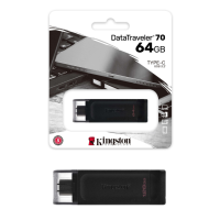 ราคา 32GB 64GB 128GB FLASH DRIVE แฟลชไดร์ฟ KINGSTON DT70 DATA TRAVELER 70 USB C 5Y ของแท้ (16173870319)