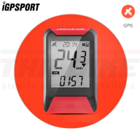 ราคา ไมล์จักรยาน GPS ไมล์วัดความเร็วแบบ GPS IGPSPORT iGPS รุ่น iGS130 (17464054101)