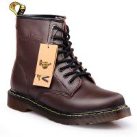 ราคา Size 34 48 Dr Martens Genuine Leather Martin Boots Ankle Couple MenWomen Outdoor High Top Classic Tooling Shoes Motorcycle Waterproof (16555109835)