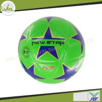 ราคา ลูกฟุตซอล FBT รุ่น NEW STAR ไซต์มาตรฐาน 3 7 สี เขียว เหลือง ชมพู ส้ม ของแท้ พร้อมเข็มและตาข่ายใส่บอล (10495978929)
