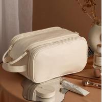 ราคา Travel Toiletry Case Makeup Bag With Compartments Travel Makeup Bag Makeup Brush Storage Bag Portable Toiletry Bag (20396476640)