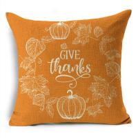 ราคา ชุดหมอนอิงวันขอบคุณพระเจ้าฤดูใบไม้ร่วงขนาด40 45 50ซม ปลอกหมอนลายทางผ้าลินินลายสีส้มดำขาวฟักทองลายดอกเมเปิ้ลสำหรับการตกแต่งบ้านโซฟาโซฟา (19871518686)