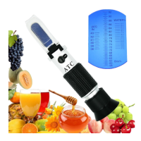 ราคา เครื่องวัดการหักเหของแสงน้ําผึ้งแบบใช้มือถือ 3 in 1 สําหรับเครื่องทดสอบความชื้นน้ําผึ้ง Brix 58 90 เปอร์เซ็นต์พร้อมกล่อง (9710812652)