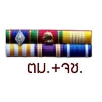 ราคา แพรแถบ แพรแถบราชการ ไหมพันนูน แบบใหม่ ร 10 แพรแถบเครื่องราช แพรแถบข้าราชการ (19954391981)