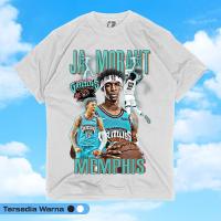 ราคา S 5XLเสื้อยืดพิมพ์ลาย เสื้อยืดบาสเก็ตบอล พิมพ์ลาย Nba lakers chicago bulls bootleg Basketball morant memphis kobe bryant Step (19873495186)
