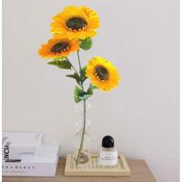 ราคา ดอกทานตะวันไม้ประดิษฐ์ ช่อดอกทานตะวัน ดอกทานตะวัน ดอกทานตะวันปลอม ดอกไม้ปลอม สำหรับตกแต่งบ้าน K0285 (9993728062)
