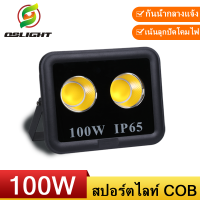 ราคา LED Spotlight Flood Light โคมไฟแอลอีดีสปอตไลท์ Spot Light 100W รุ่นCOB 2022แบบกลม (1321670941)